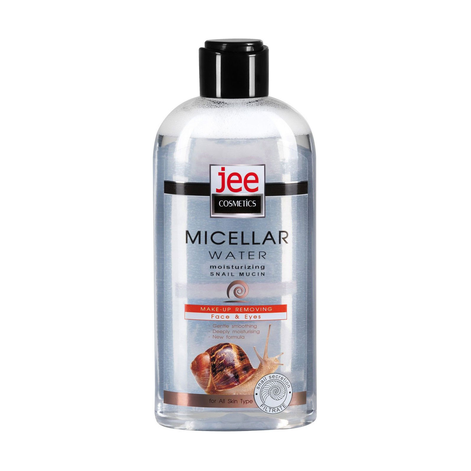 Зволожувальна міцелярна вода Jee Cosmetics Micellar Water Moisturizing з муцином равлика, 200 мл